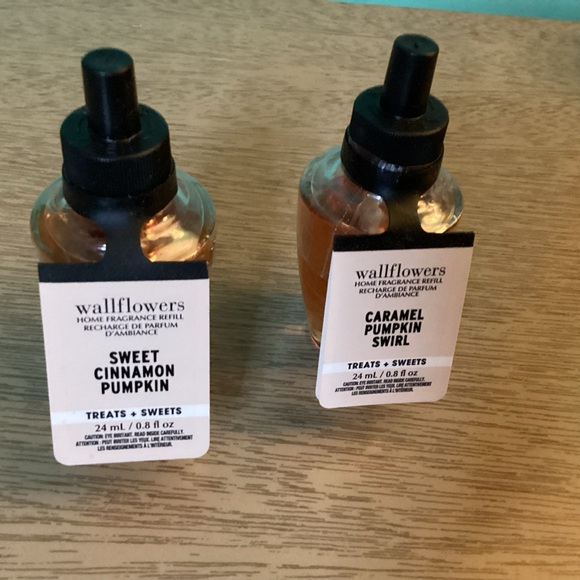 Bath and Body Works Pumpkin Wallflower Bundle NWT - Picture 3 of 3